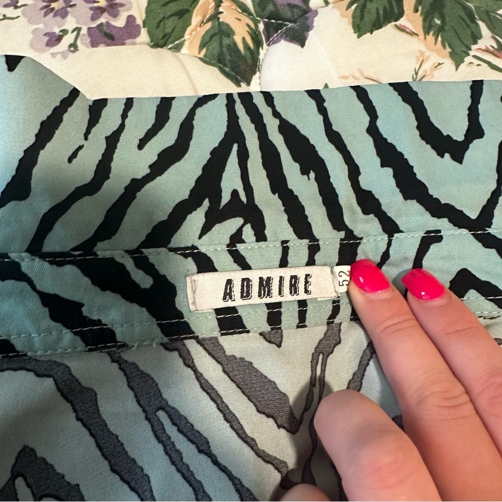 Admire Zebra Print Top and Shorts Set - Picture 9 of 9